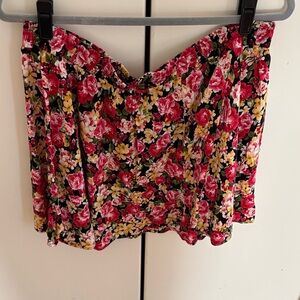 Forever 21 flowered skirt